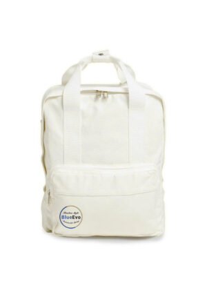 white Sqaure Backpack